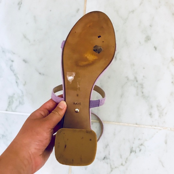 EUC RAYE Lilac 2.75” Heels - Picture 2 of 4